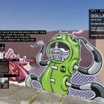 Street art view from Red Bull and Google Street View