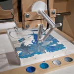 Interactive Robotic Painting Machine by Benjamin Grosser