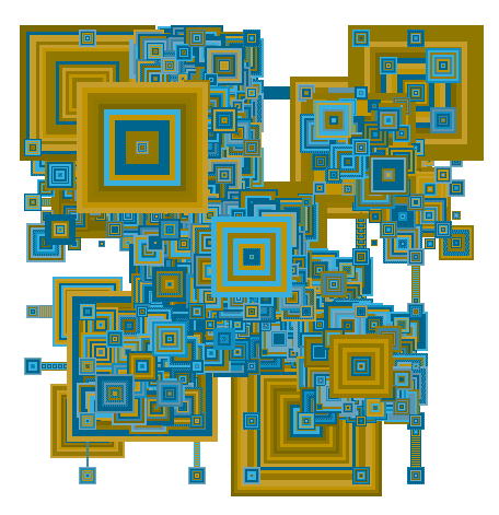 space filling curve art