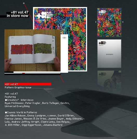 +81 magazine Vol 47 Pattern Graphics issue