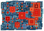 hilbert space filling curve art